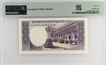 Lao. - 50 Kip - ND (1963) - Pick 12a (Zonder minimumprijs)