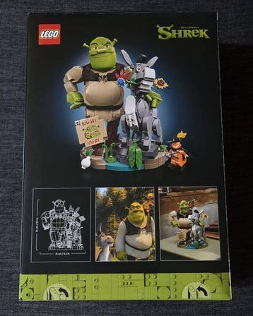 Lego Set - 72423 - Ideas (CUUSOO) - Shrek, Donkey & Puss in, Nieuw