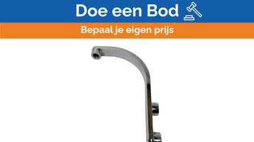 Bieden: RAF Doccia AZ02 Square Wall Mounted Shower Arm Hot/, Ophalen of Verzenden