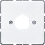 Jung CD500 Insteekplaat Schakelmateriaal - CD564WW, Verzenden, Nieuw