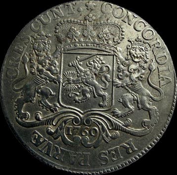 Nederland, Holland Rijksdaalder 1760