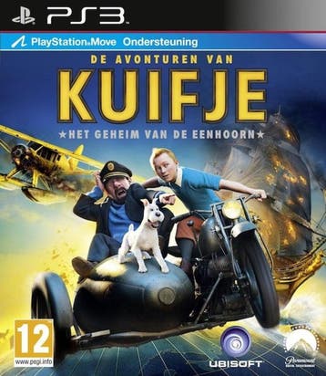De Avonturen van Kuifje het Geheim van de Eenhoorn, Ophalen of Verzenden, Zo goed als nieuw
