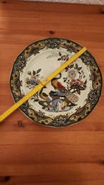 Villeroy & Boch - Plat (2) - Paon - Céramique - Peint à la