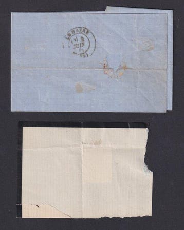 Frankrijk 1870 - Uitgifte van Bordeaux, nr. 46B gefrankeerd