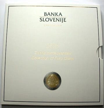 Munten set 1 Cent-2 Euro-3 Euro, 8,88 Euro 2025 Slowenien..., Postzegels en Munten, Munten | Europa | Euromunten, Verzenden, België