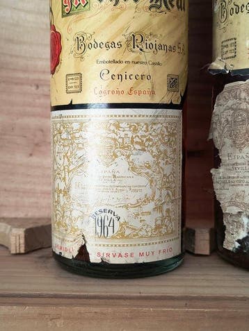 1954, 1964 (x2) & 1971 Bodegas Riojanas, Monte Real Blanco -, Collections, Vins