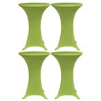 vidaXL Tafelhoes stretch 4 st 70 cm groen, Tuin en Terras, Verzenden, Nieuw