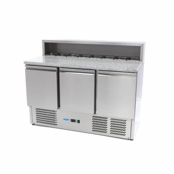 Réfrigérateur pour la préparation des pizzas - 137 cm - 3, Verzenden, Nieuw in verpakking