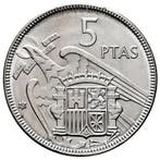 Espagne. Francisco Franco. 5 Pesetas 1957 *63