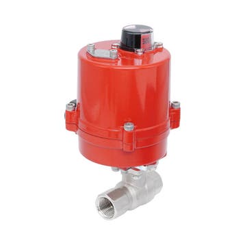Vanne à bille électrique 2 voies en laiton Rp 3/4 24 V, Verzenden