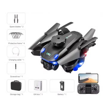 M2s RC Drone met 8K Dual Camera - WiFi Quadcopter met, Verzenden