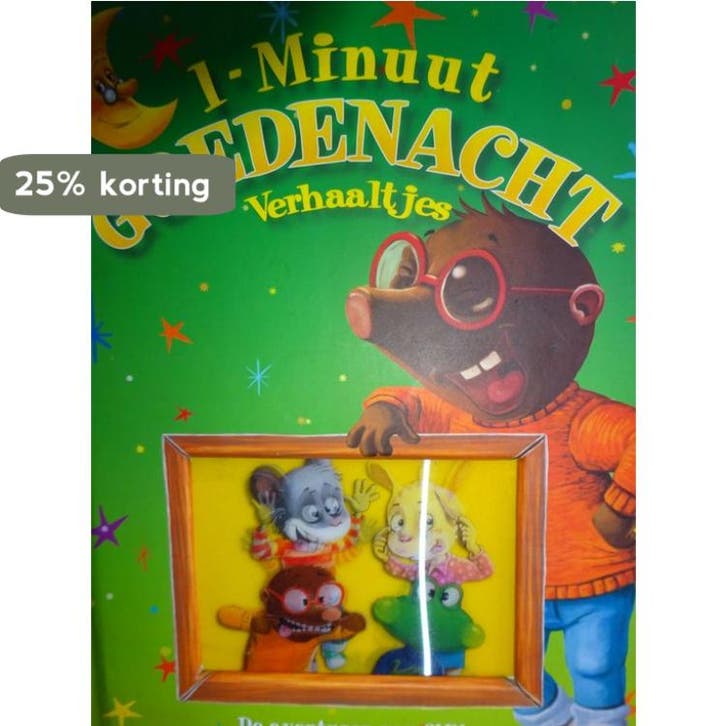 1-Minuut Goedenacht Verhaaltjes. De avonturen van SIEL, Boeken, Kinderboeken | Baby's en Peuters, Gelezen, Verzenden