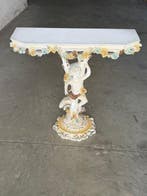 Wandtafel - Lindehout, pioppo - Tafel met putto