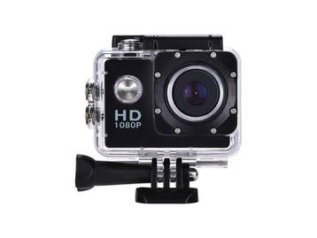 Veiling - Mini Action Camera 1080P Waterdicht Zwart, TV, Hi-fi & Vidéo, Caméras action