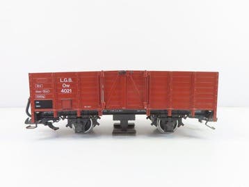 LGB G - 4021 - Wagon de marchandises pour trains miniatures
