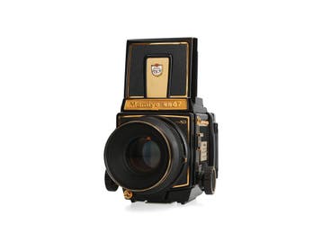 Mamiya RB67 Pro SD Gold KL 127mm f/3.5 50 Years, Ophalen of Verzenden, Comme neuf