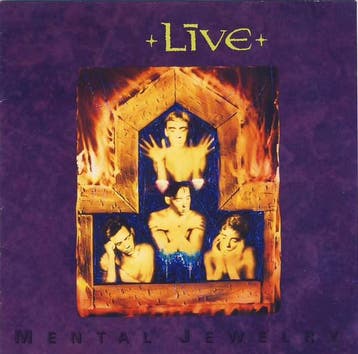 Live - Mental Jewelry (CD, 1991), Verzenden, Gebruikt
