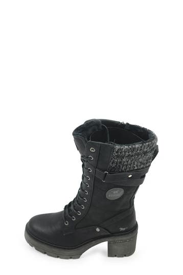 Mustang Snowboots in maat 37 Zwart, Verzenden, Zwart, Snowboots, Zo goed als nieuw