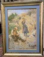 Leonardo Bazzaro (1853-1937) - Famiglia contadina