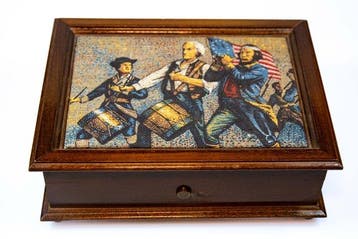The Spirit of 1776 Reuge patriottische speeldoos VS. -