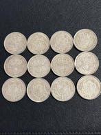 België. Leopold III. 20 Francs 1935/1934, 12 coins (Zonder