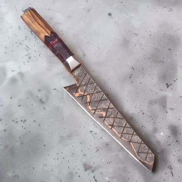 RELIC & EDGE - Keukenmes - Chefs knife - S19 - Staal, Hars,
