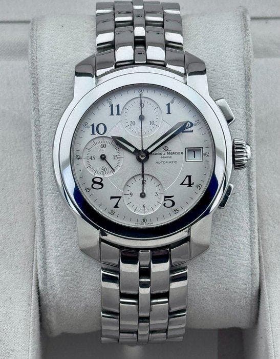 Baume & Mercier - Capeland Automatic Chronograph - -, Bijoux, Sacs & Beauté, Montres | Hommes