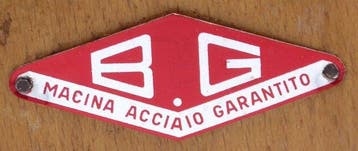 B.G. Macina Acciaio Garantito - Koffiemolen - Icoon van