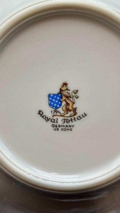 Royal Tettau - Koffieservies voor 6 (12) - Porselein -, Antiquités & Art, Antiquités | Meubles | Tables