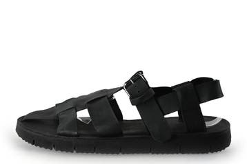 Sacha Sandalen in maat 45 Zwart, Sandalen, Verzenden, Zwart, Zo goed als nieuw