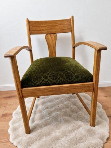 Fauteuil - Eik - Amsterdamse School