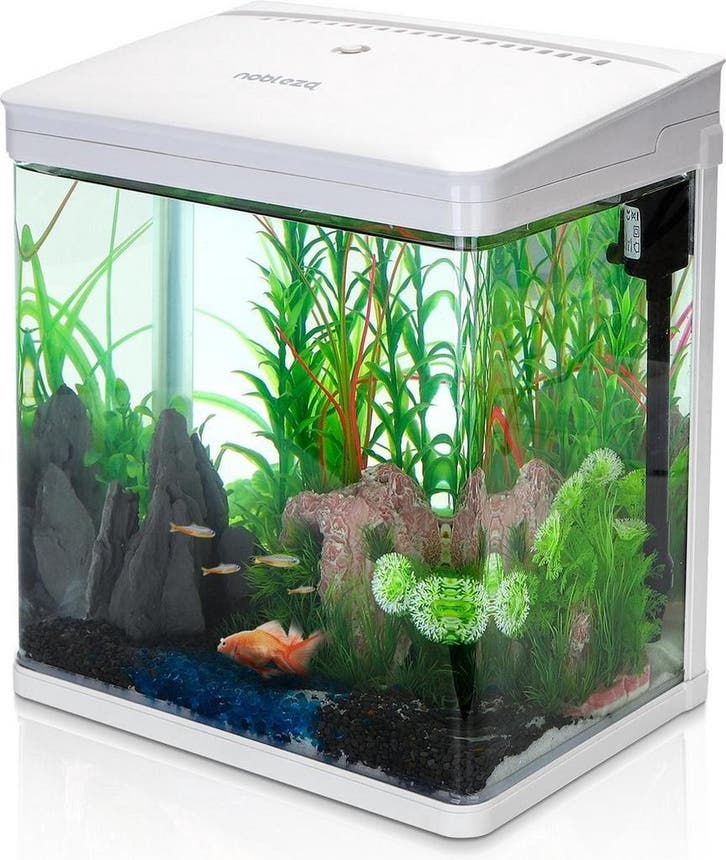 Aquarium Kit - 29x20x33 cm - 14L - Wit - Nobleza, Dieren en Toebehoren, Vissen | Aquaria en Toebehoren, Nieuw, Verzenden