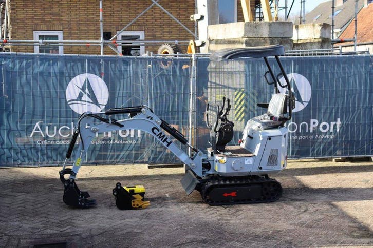Veiling: Minigraver CMH DW-08 Diesel 5.5pk 2025 Nieuw, Articles professionnels, Machines & Construction | Grues & Excavatrices