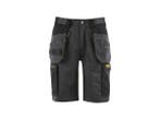 Veiling - DeWalt korte werkbroek maat 46 zwart/grijs, Nieuw