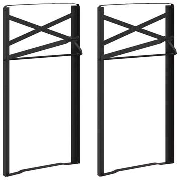 Stalen tafelpoten 39x75cm - Retour deal, weg is weg!, Huis en Inrichting, Tafelpoot, Minder dan 50 cm, Verzenden, Minder dan 50 cm