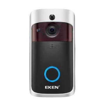 Deurbel met Camera en WiFi - Intercom Draadloze Smart Home, Huis en Inrichting, Deurbellen, Verzenden, Nieuw