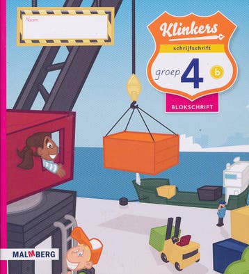 Klinkers schrijfschrift Blokschrift 4B (per stuk), Verzenden