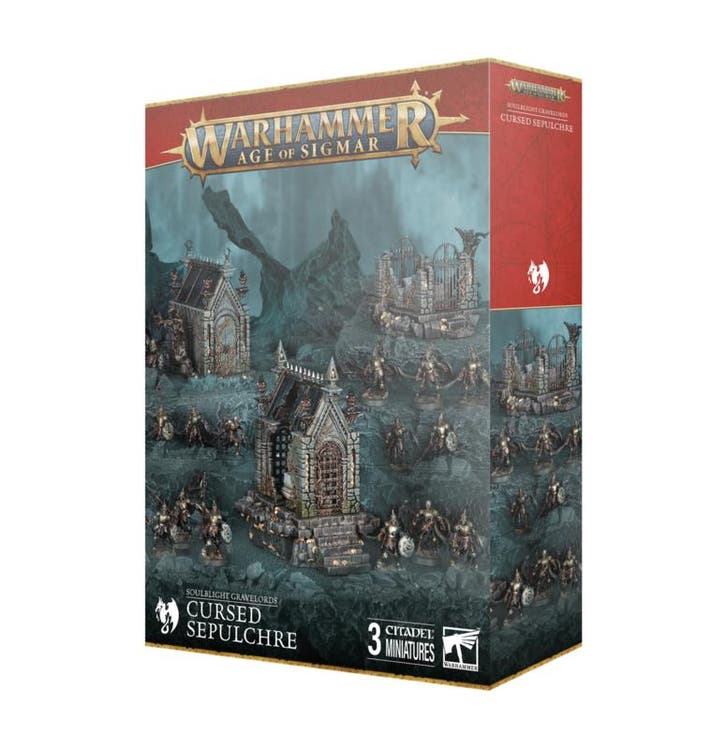 Soulblight Gravelords  Cursed Sepulchre (Warhammer 40.000, Hobby en Vrije tijd, Wargaming, Ophalen of Verzenden