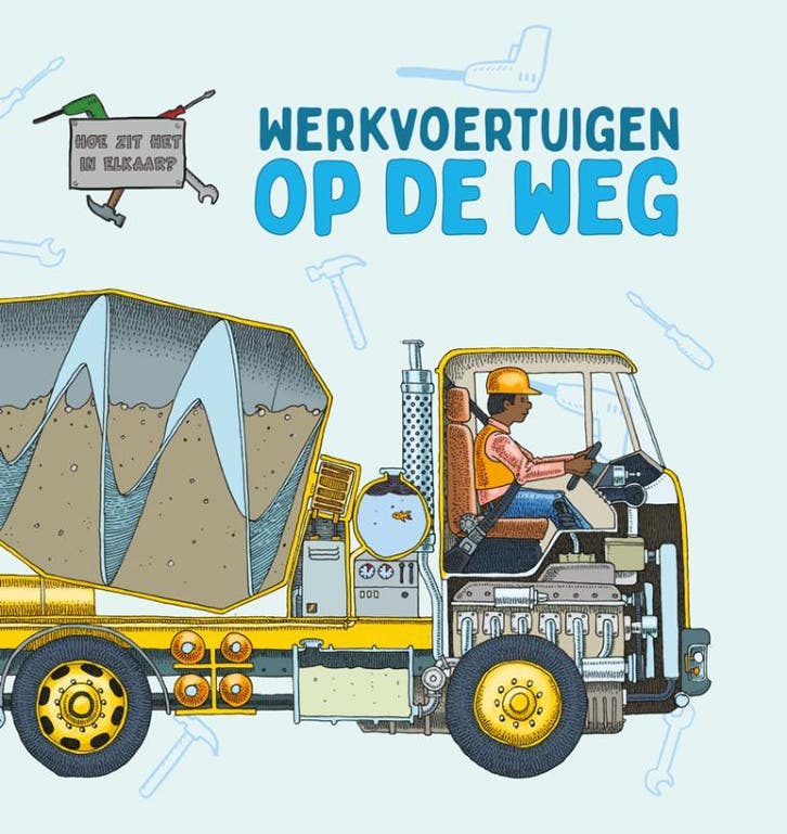 Werkvoertuigen op de weg / Hoe zit het in elkaar? David West, Livres, Livres pour enfants | Jeunesse | 10 à 12 ans, Envoi