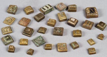 goud gewichten Mrammou - Akan Ashanti - Ghana (Zonder