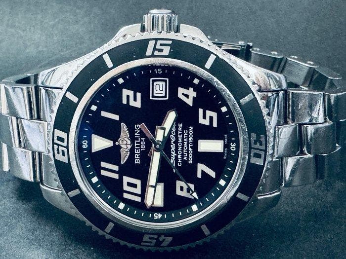 Breitling - Superocean - A17364 - Homme - 2013, Bijoux, Sacs & Beauté, Montres | Hommes