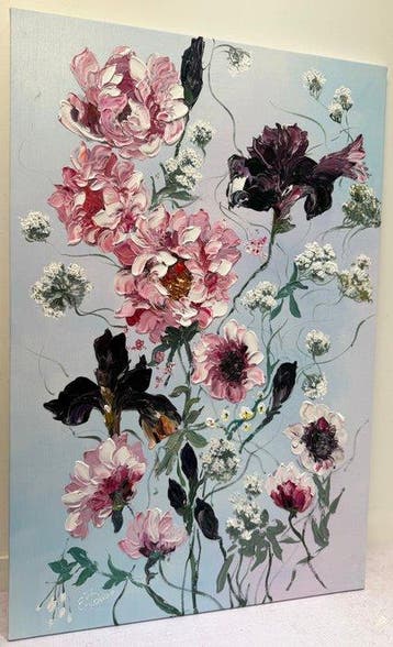 Ekaterina Dzuba (1982) - Danse de Pivoines et d’Iris _