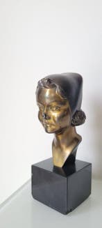 Max le Verrier - Beeld, CANDEUR - 16 cm - Metaal