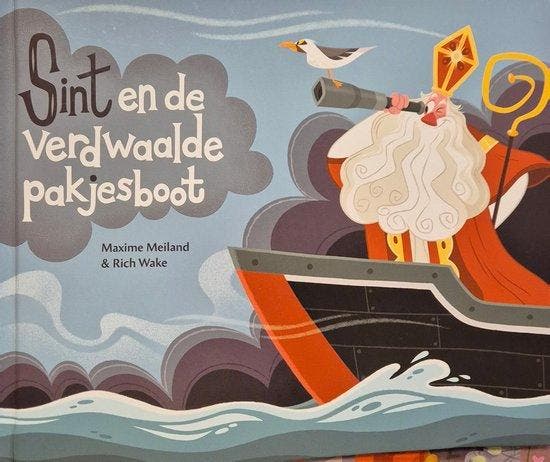 Sint en de verdwaalde pakjesboot - Wake, Boeken, Overige Boeken, Verzenden