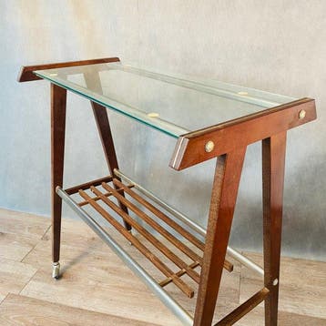 Étagère - Aluminium, Glas