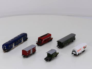 Schaal H0 Liliput 22434 Groente van Migros, 17132 bagag..., Overige merken, Gebruikt, Wagon, Ophalen of Verzenden