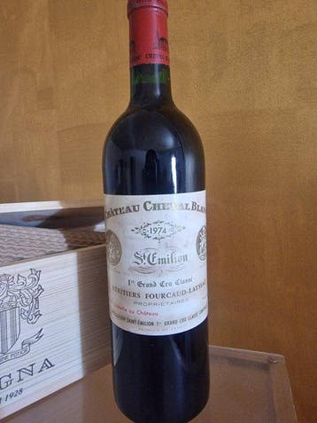 1974 Chateau Cheval Blanc - Saint-Émilion 1er Grand Cru, Nieuw