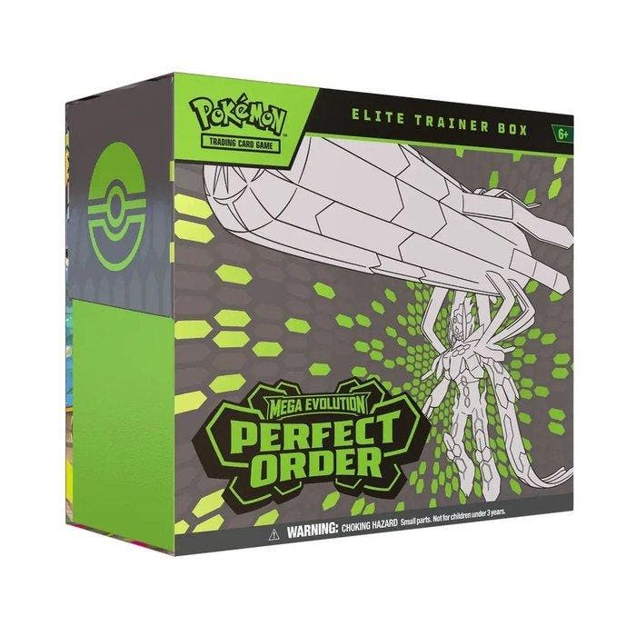Pokémon - 1 Elite trainer box - Mega Evolution Perfect Order, Hobby en Vrije tijd, Verzamelkaartspellen | Pokémon