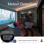 Camera Wekker - 4K WiFi Klok - Smart Home Security Night, Verzenden