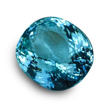 Aigue-marine - 14.19 ct - International Gemological, Nieuw